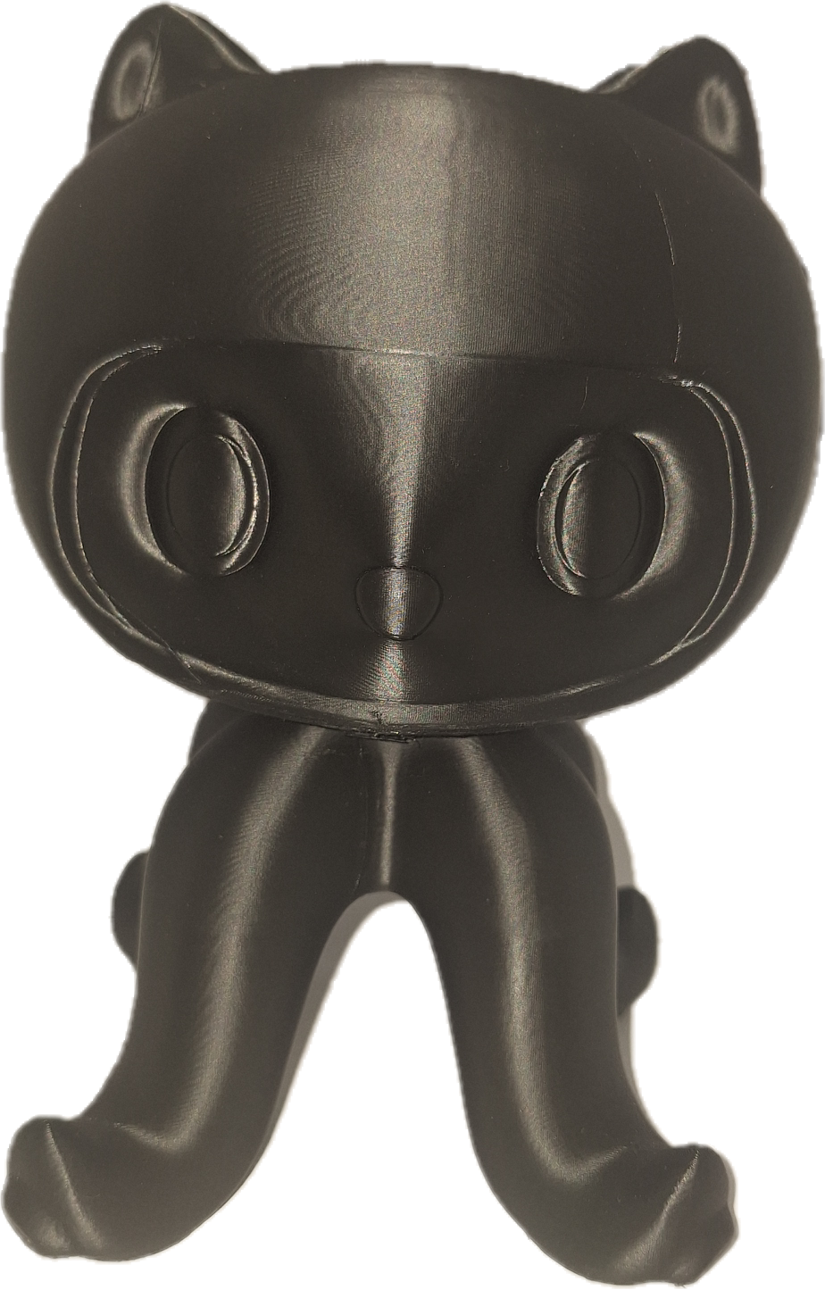 Figura Octocat GitHub impresa en 3D - MANTYS Studio Tacna